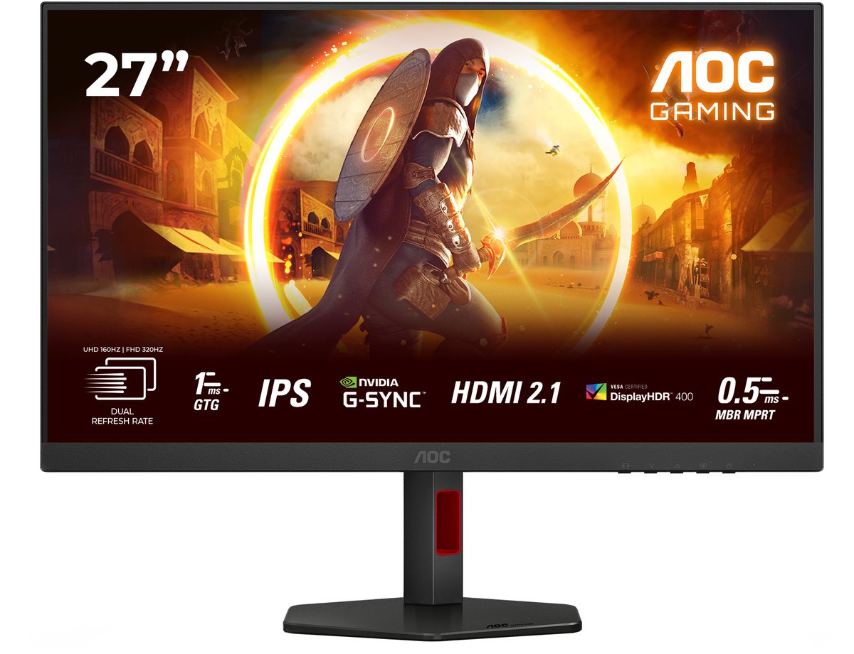 AOC U27G4R 27'' 4K UHD gaming monitor