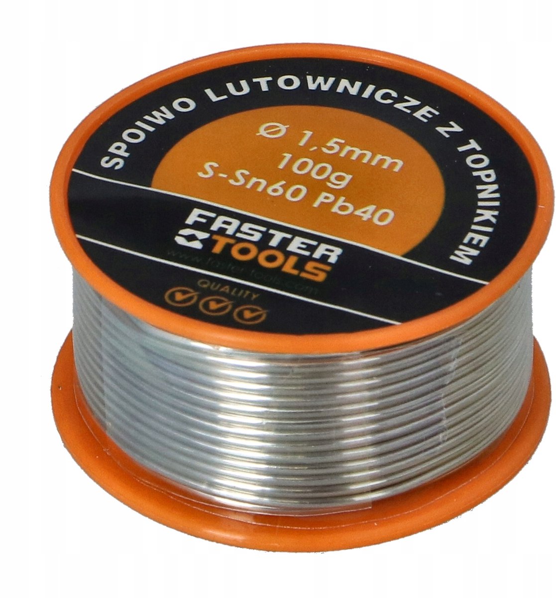 SNELLERE GEREEDSCHAP Soldeer 100 g 1,5 mm met vloeimiddel