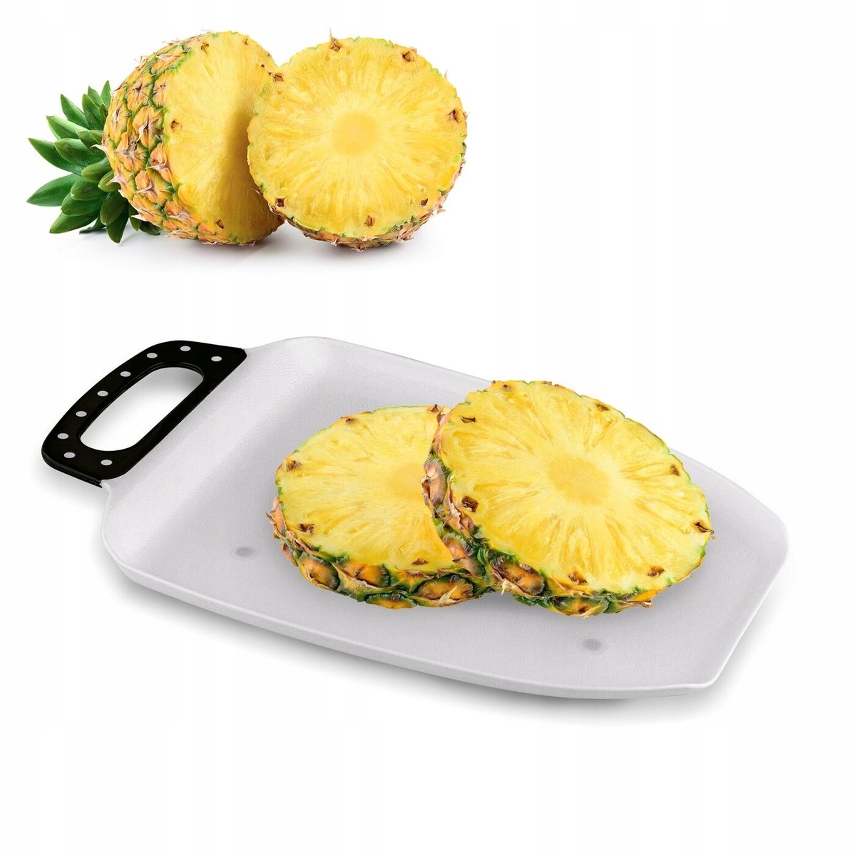 Snijplank Plastic met Rand - Ideaal voor Picknick & Grillen