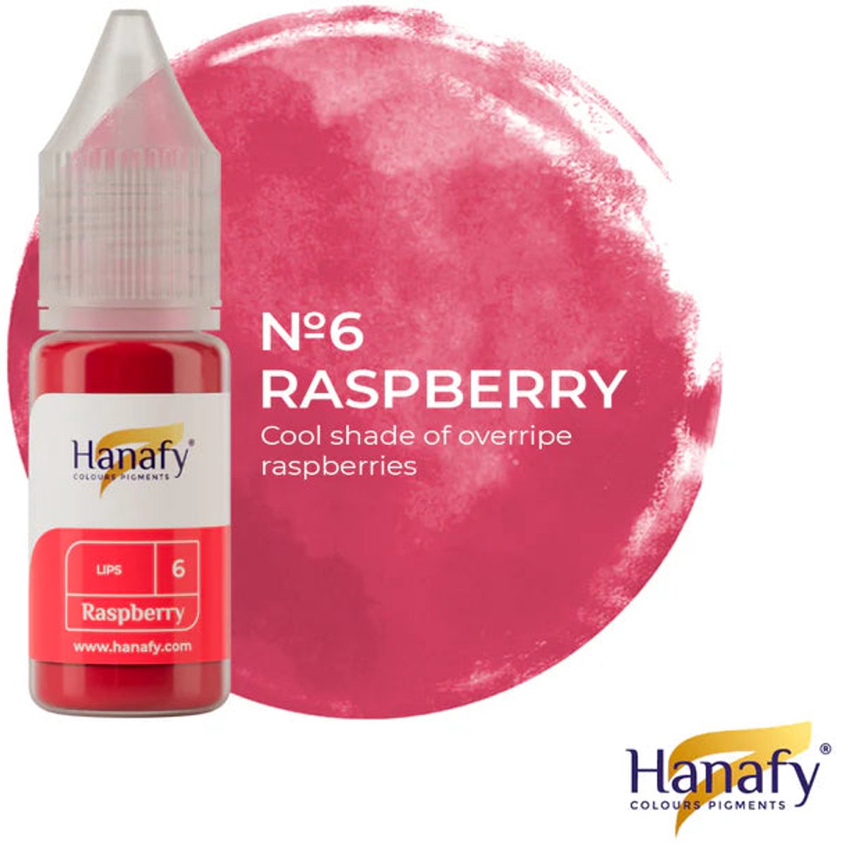 Hanafy Lip Pigment No.6 – Raspberry
