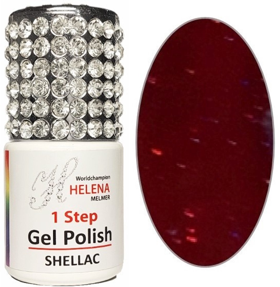 Helena - 1 Step Gel Polish - Robijn Rood - 076