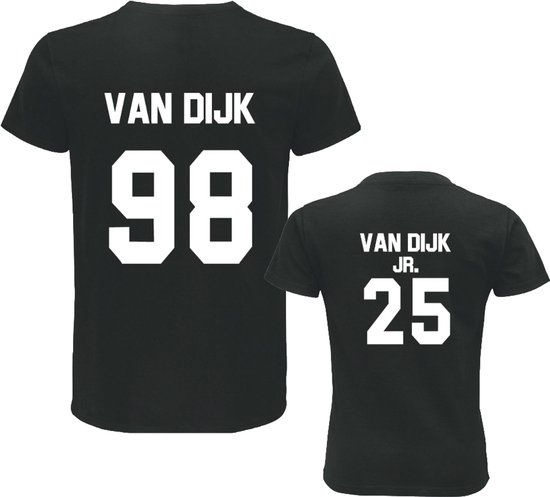 Chemises assorties père et fille- Cadeau Vaderdag Son papa Sa fille avec année de naissance 2022- Cadeau pour papa-Homme Taille Xl-Enfant Taille 98