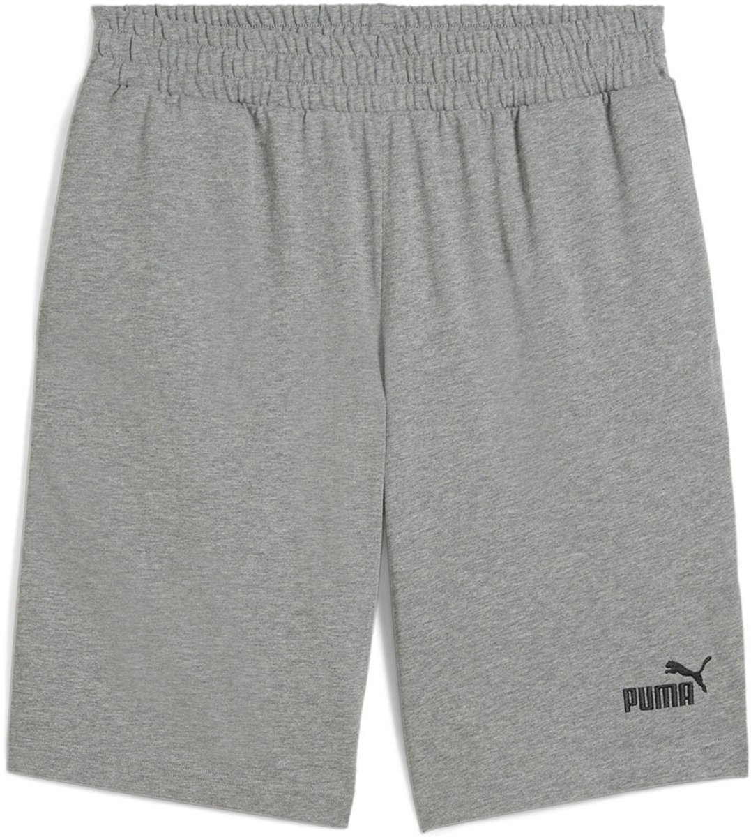 Puma Ess N1 Logo 10´´ Korte Sportbroek XL Man Grijs