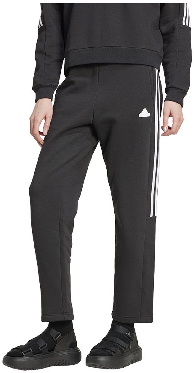 Adidas Tiro Cut 3 Stripes Fleece Joggers S Regular Vrouw Zwart