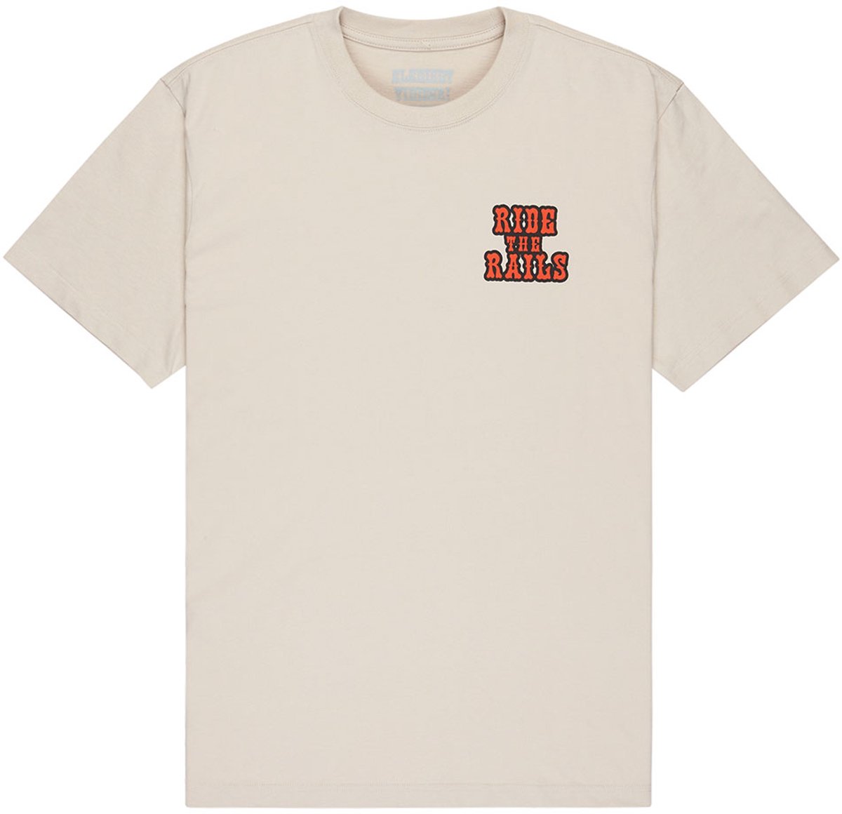 Element Timber Guard Dogs T-shirt Met Korte Mouwen L Man Oat Milk