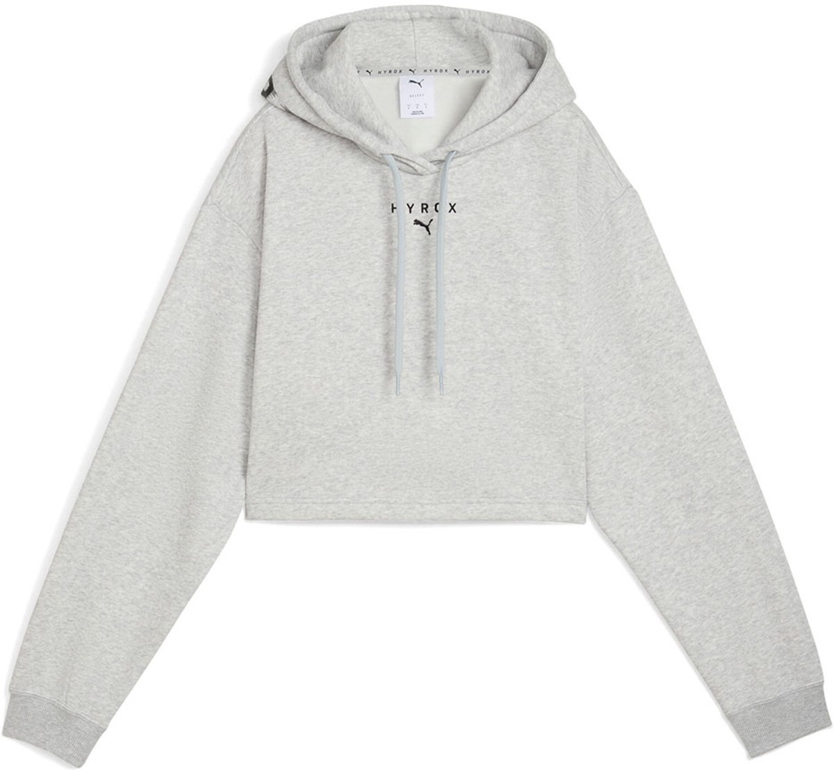 PUMA SWEATSHIRT X HYROX HEAVYWEIGHT 52764104 r L Grijs
