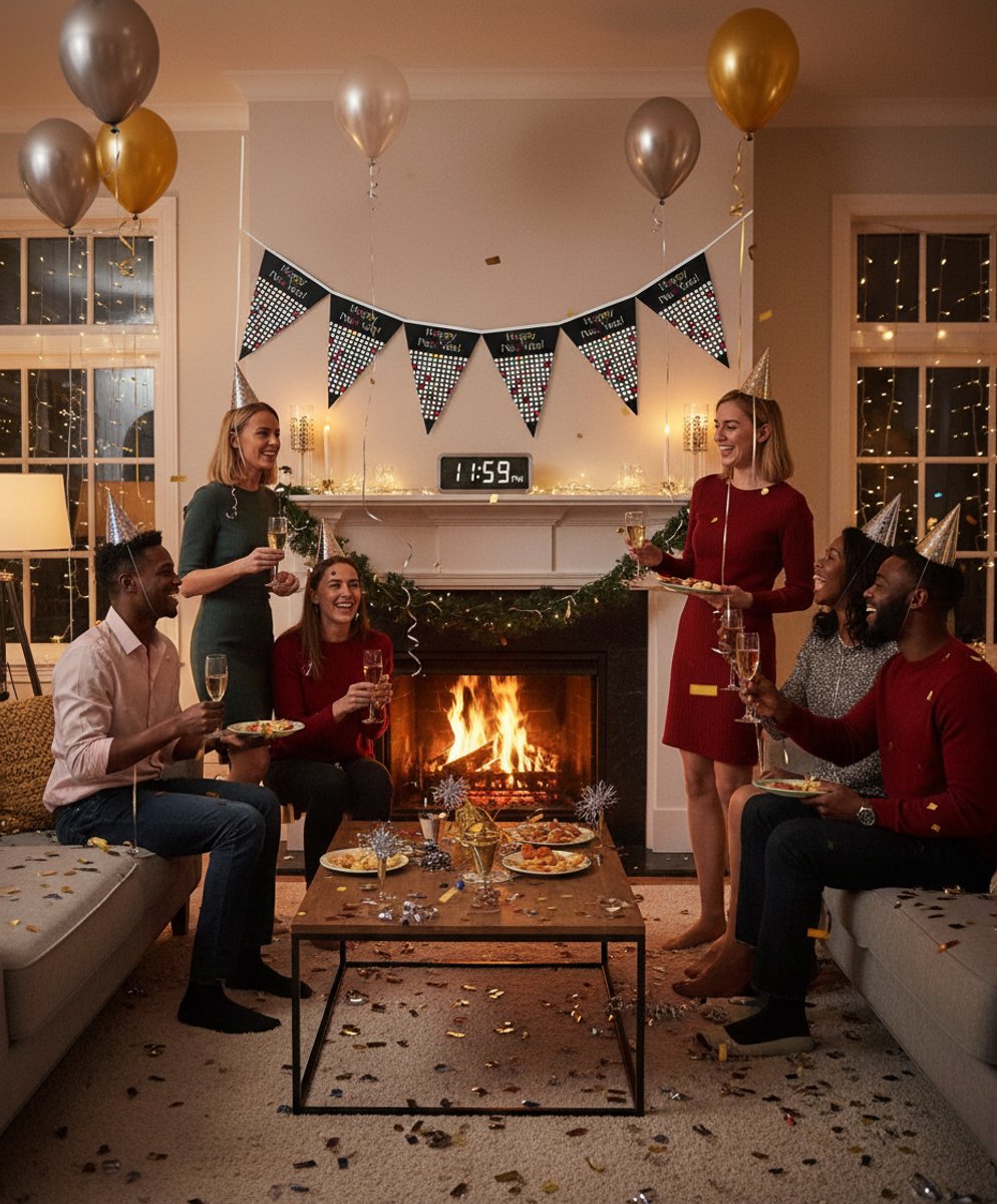 Slinger - Happy new year - Feest - 6 meter