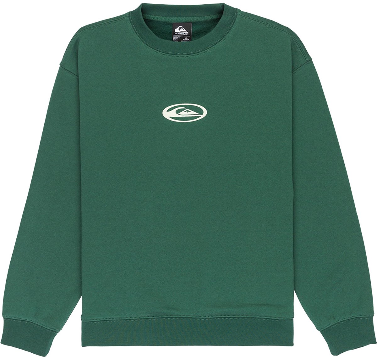 Quiksilver Salt Water Graphic Sweatshirt 16 Years Jongens Groen