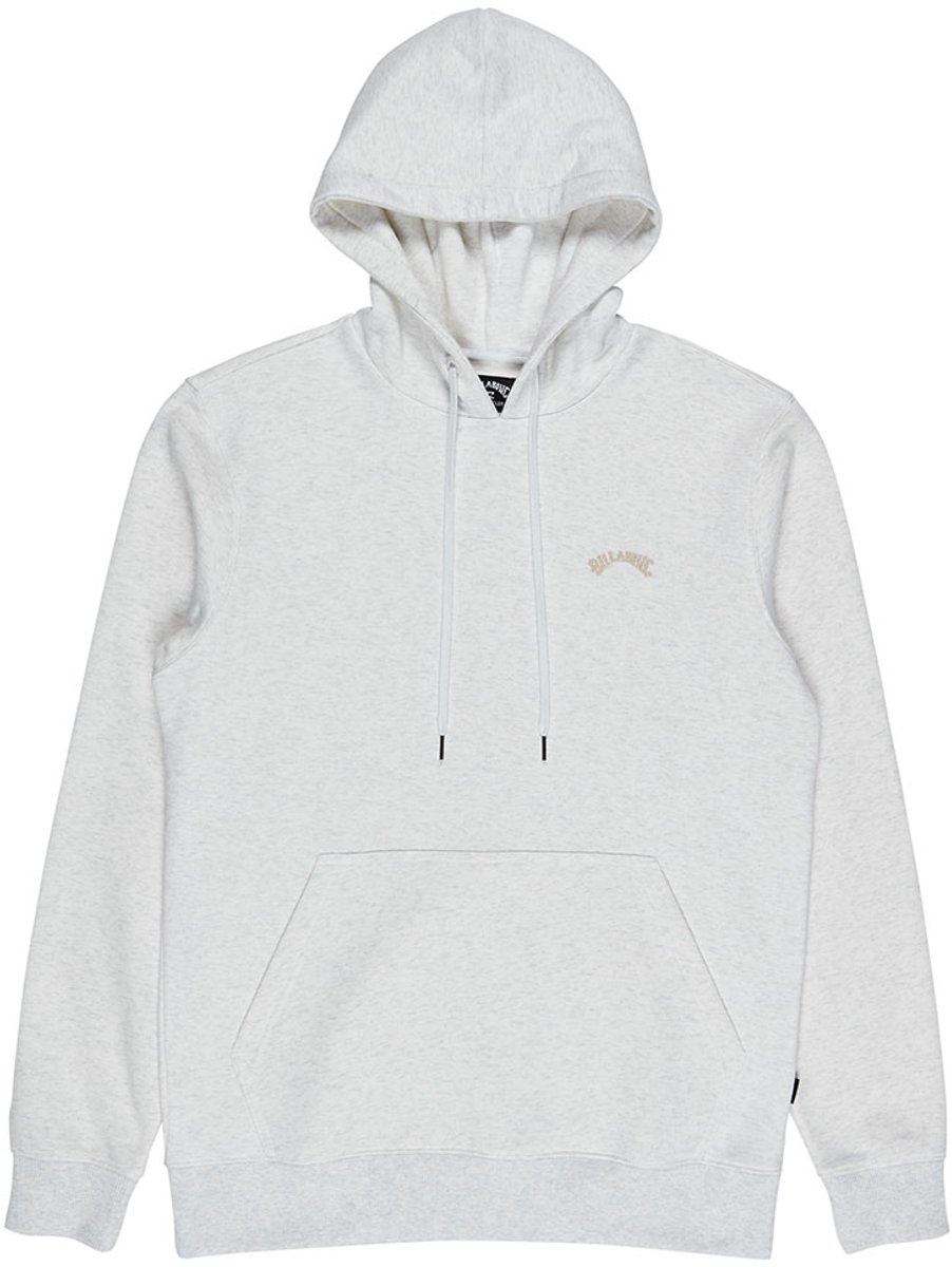 Billabong Arch Hoodie S Man Oatmeal Heather