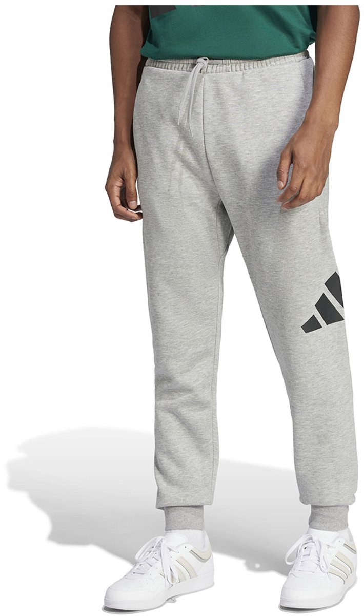 Adidas Essentials Big Logo Cuffed Fleece Joggers S Regular Man Zwart