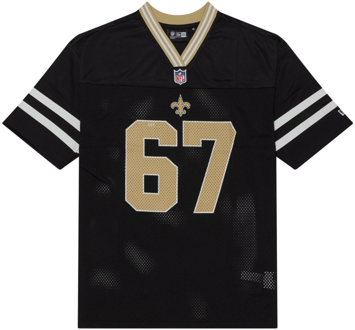 New Era Nfl New Orleans Saints T-shirt Met Korte Mouwen M Man Zwart