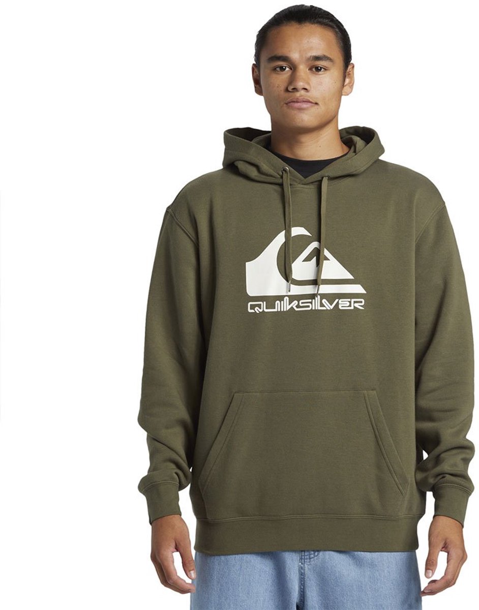 Quiksilver Big Logo Hoodie S Man Grape Leaf