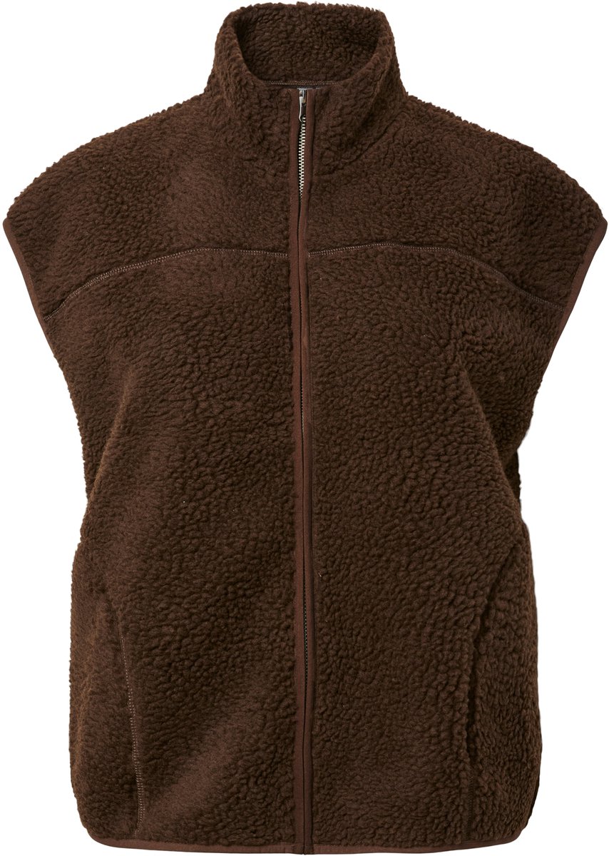 Pieces Gilet PCSADIA TEDDY