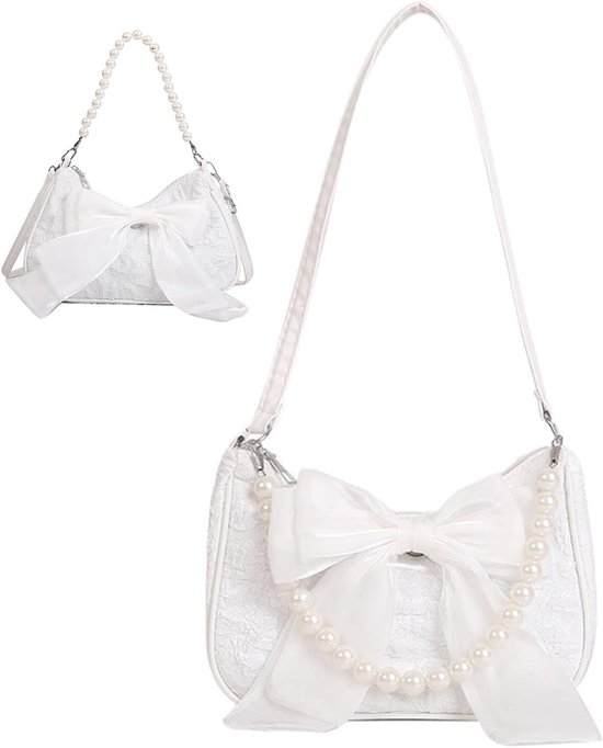 Anna Field Schoudertas - off-white/crème