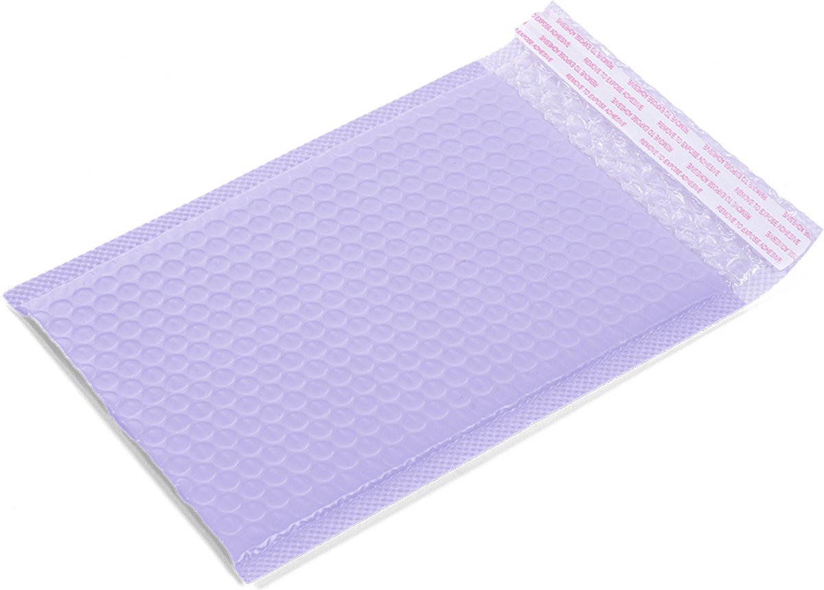 10 Bubbel Enveloppen A4 - Zacht Violet - 32x26cm