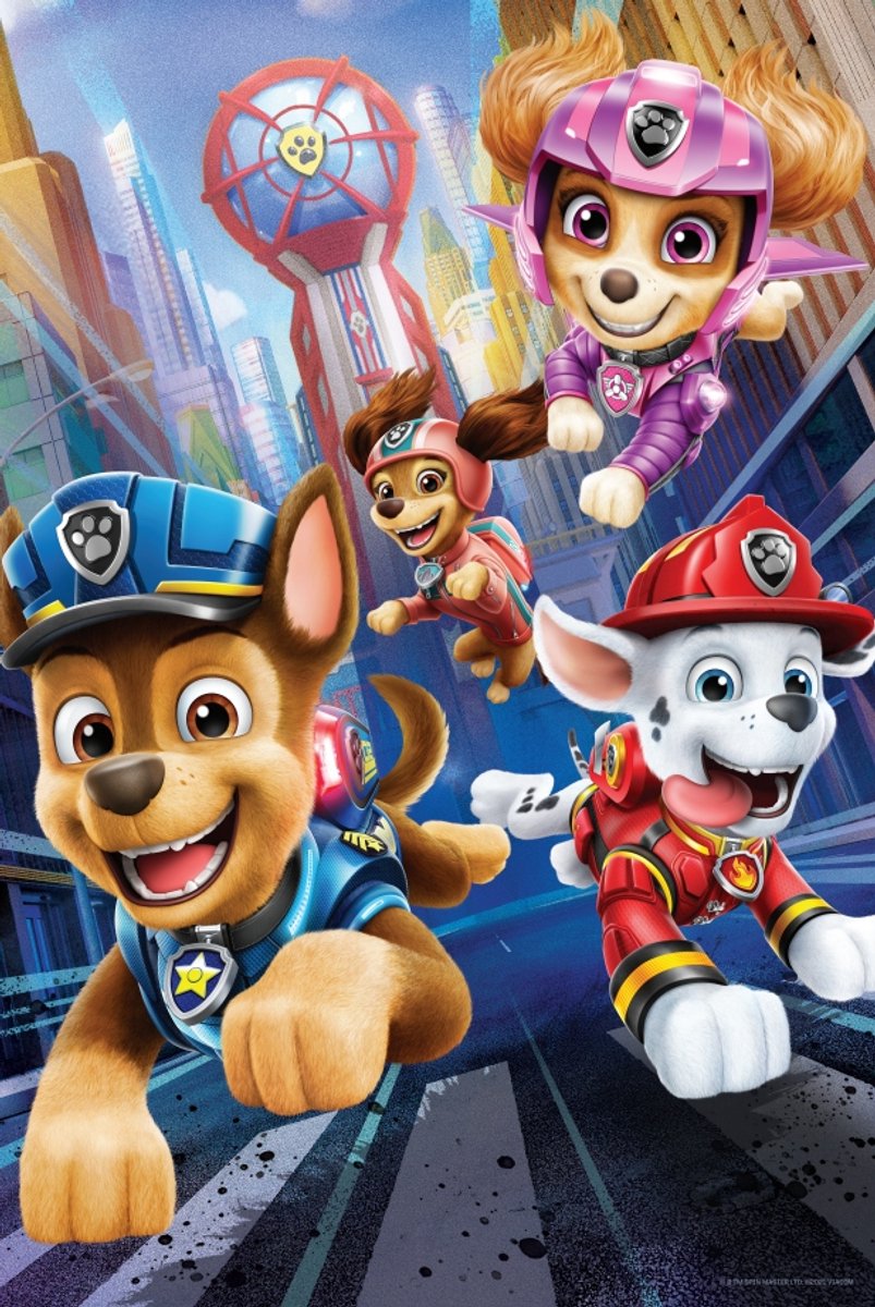 Tactic PAW Patrol – The Movie Vloerpuzzel – Puzzel – Vanaf 3 jaar – 35 stukjes – 60x40 cm — afbeelding 9