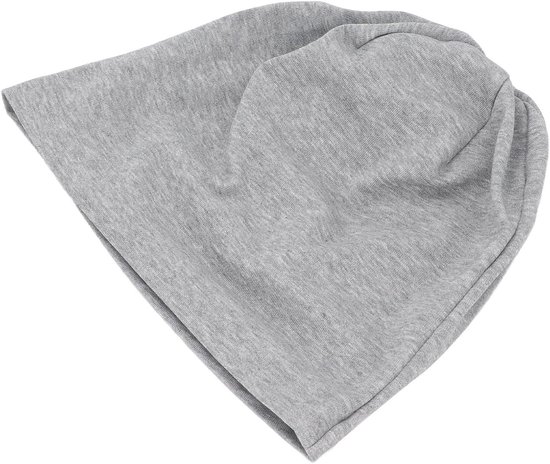 Foto: Allecto plus zilvervezel emf hoed voor stralingsweerstand en bescherming zachte verpakking comfortabele ervaring lichtgrijs