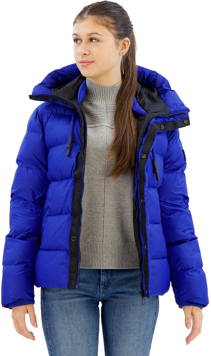 G-Star Whistler Short Puffer wmn Dames Buitenjassen Blauw