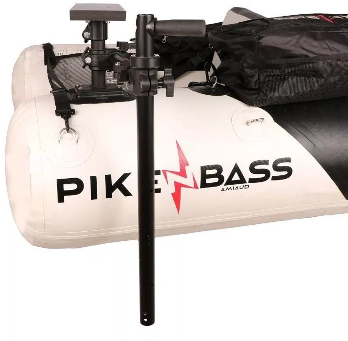 Pike N Bass Schermbevestiging Voor Live Transducerstang 290x60 Mm Zilver