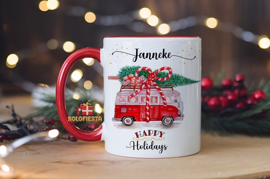 ZEACCT Leuke mokken Kerst koffiemok grote mok kawaii bekertheekop melkbeker glazen dubbelwandige geïsoleerde glazen espressokop beste kerstcadeau voor dames, meisjes, kinderen, kantoor en persoonlijk