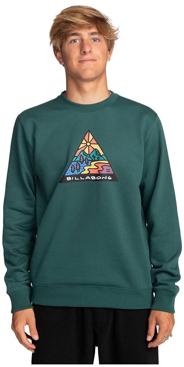 Billabong Shine Sweatshirt S Man Turquoise