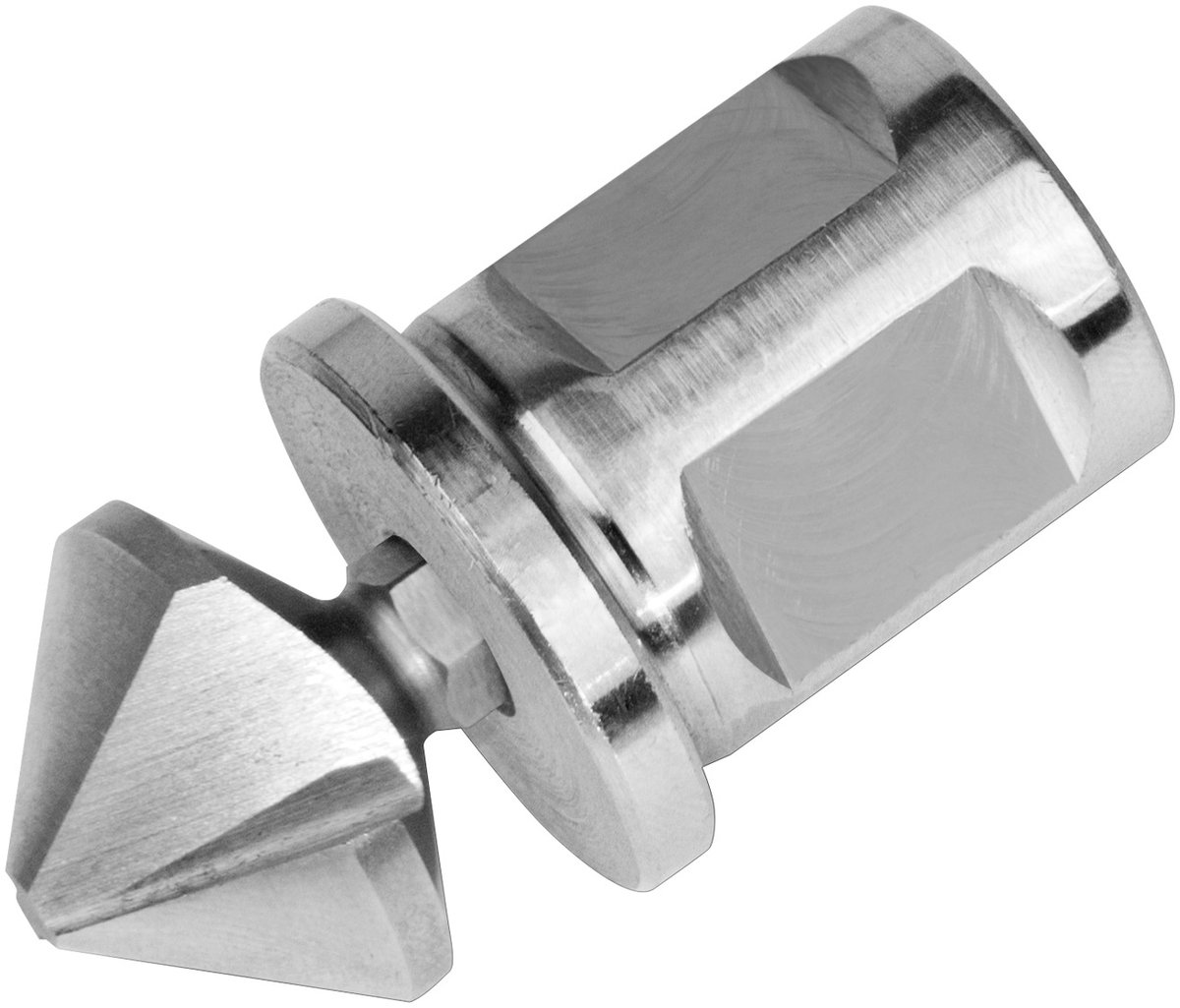 Fijn HSS 90° Verzinkboor Bit met Adapter 3/4" in Weldon Opname - 63111038020