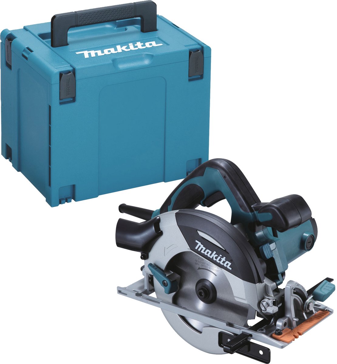 Makita HS6101J1 Handcirkelzaag 54 mm Ø 165 mm 1.100 W in MAKPAC