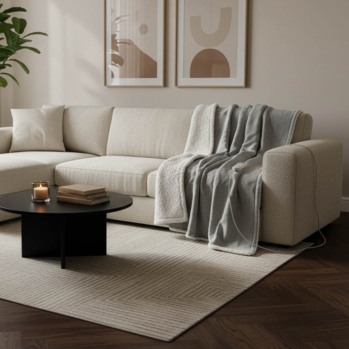 Tomado Elektrische Bovendeken TEB1802G 160W Grijs - afbeelding 2