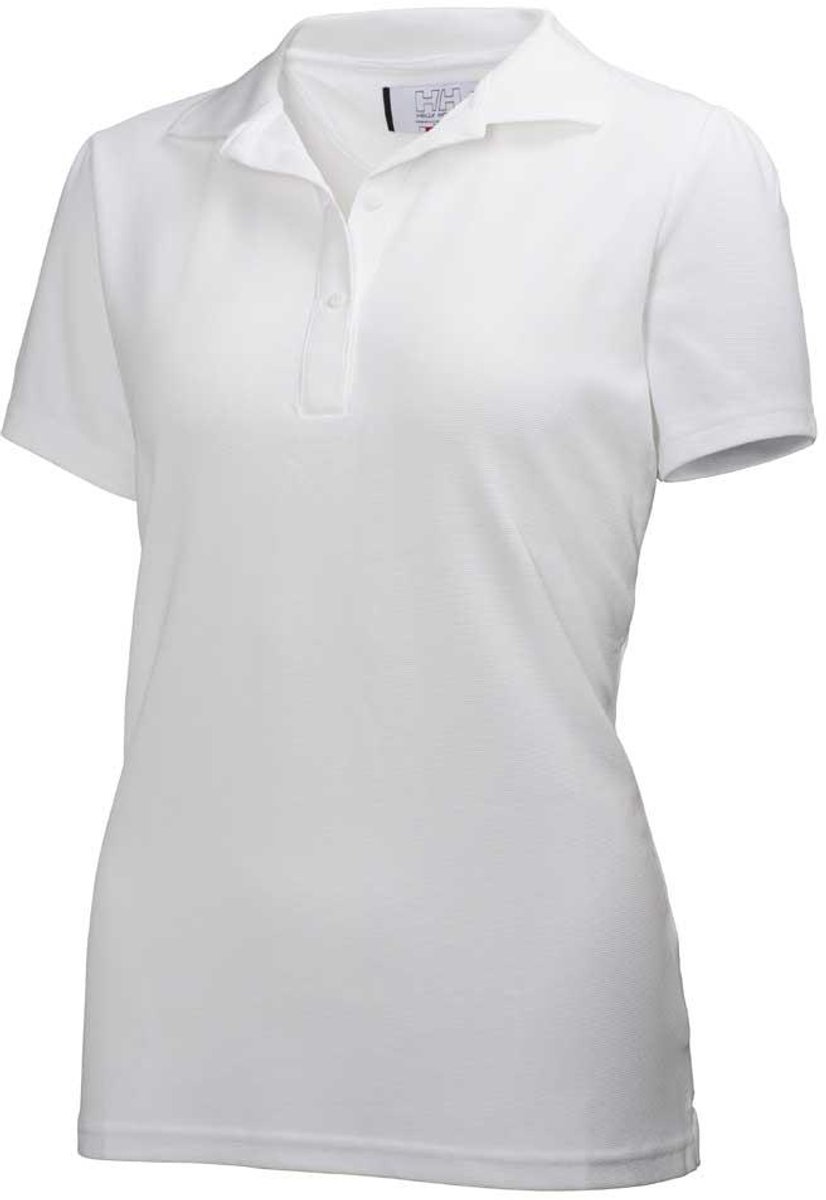 Helly Hansen Tech Crew Korte Mouw Poloshirt Wit M Vrouw