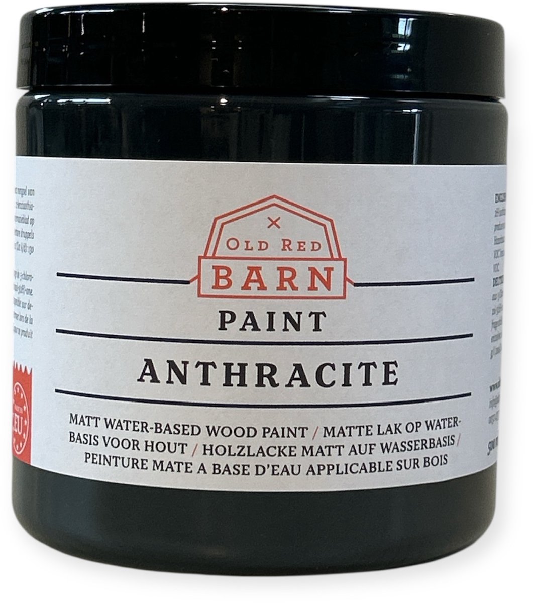 Old Red Barn Paint - Meubelverf - ANTHRACITE - 500 ml - ORB Paint