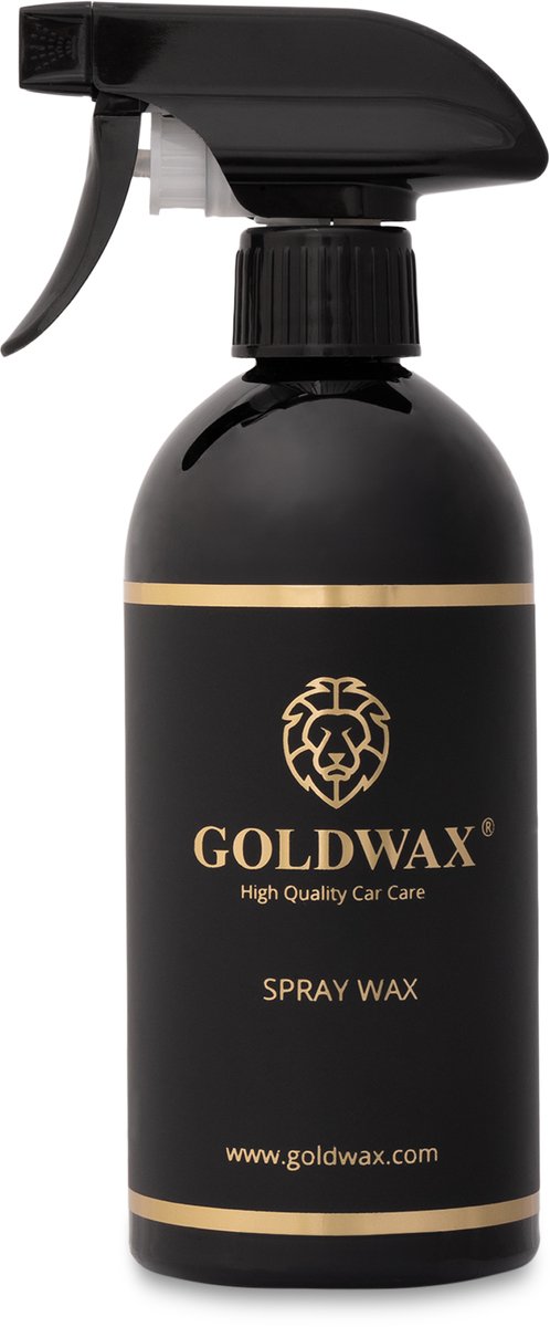 Goldwax Spray Wax - autowax showroom glans 500ml - vuil- en waterafstotend
