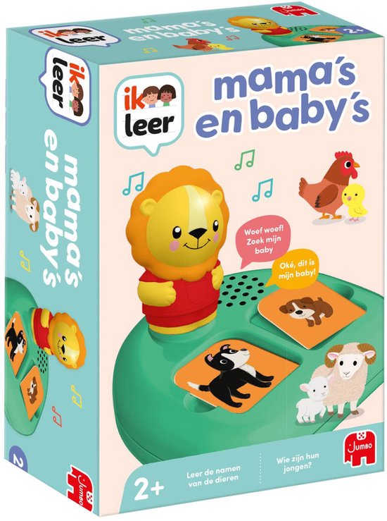 Ik Leer - Mama's en Baby's - Vanaf 2 jaar - Educatief speelgoed - Spelenderwijs leren
