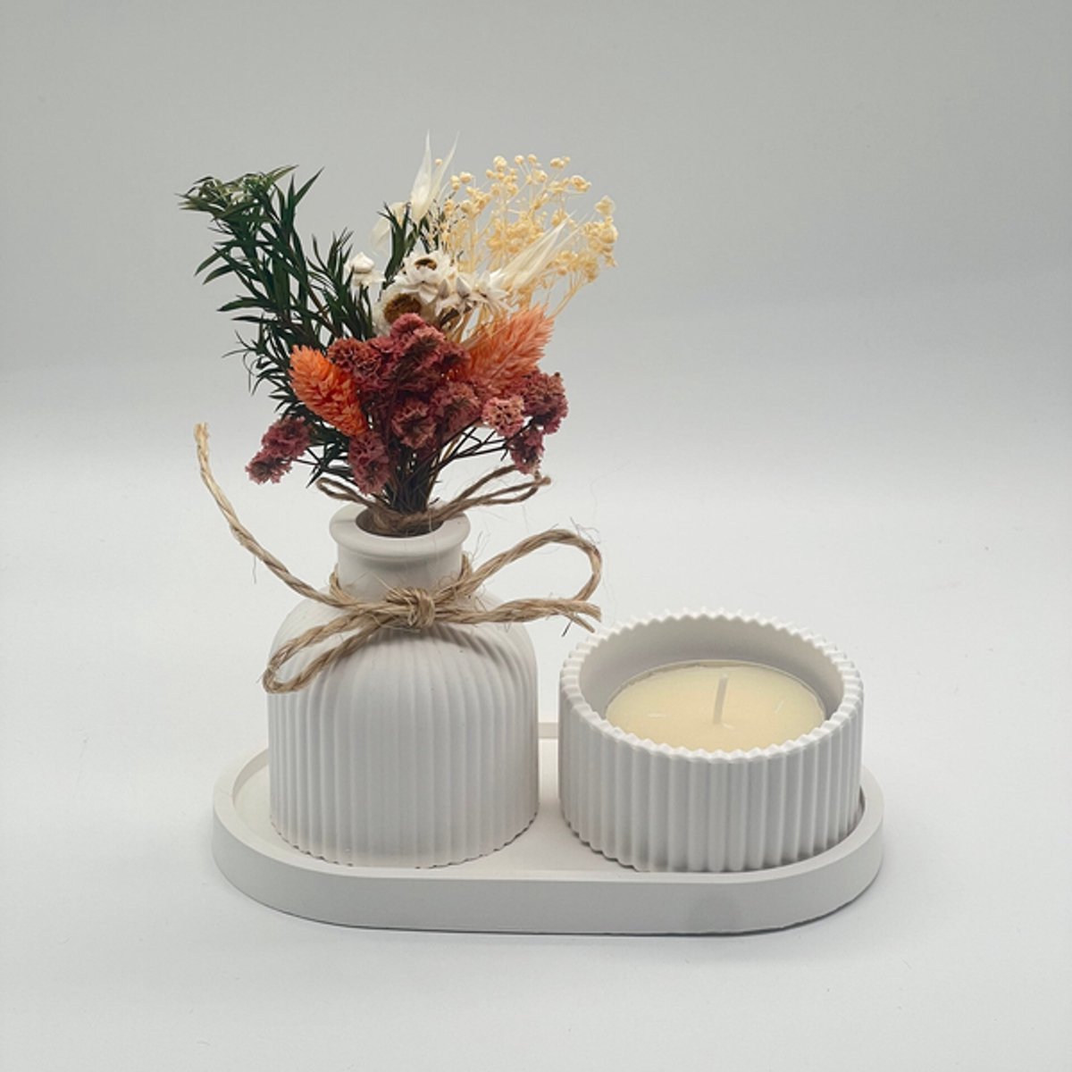 Decoratie set - beige
