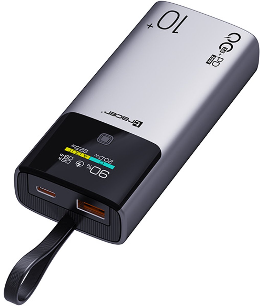 Powerbank – 10000 mAh – Grijs
