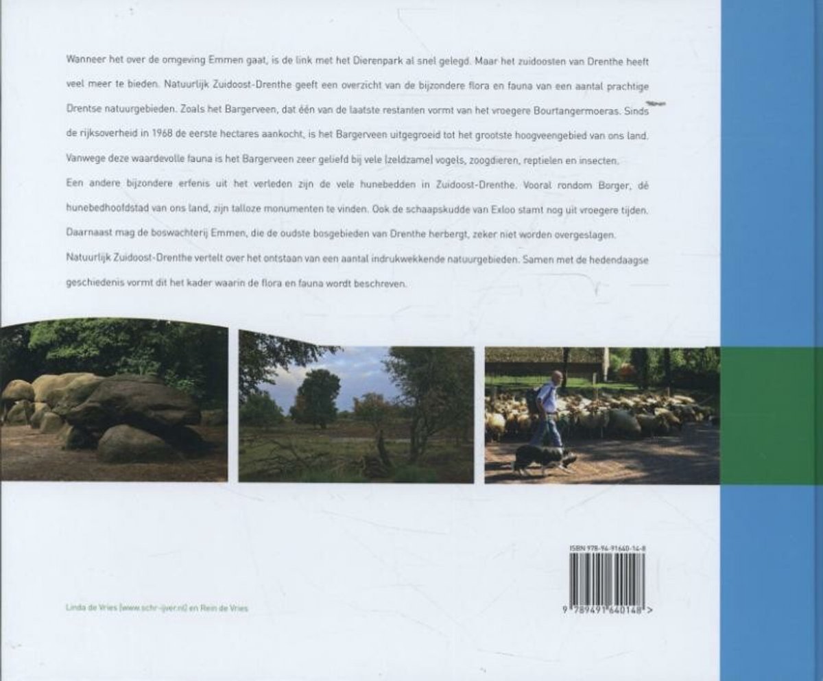 Natuurlijk zuidoost-Drenthe - back cover