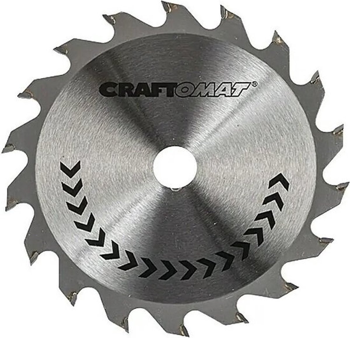Craftomat HM/CT Hout Cirkelzaagblad – Ø 127 x 12,75 mm – 18 Tanden – Grove Snede