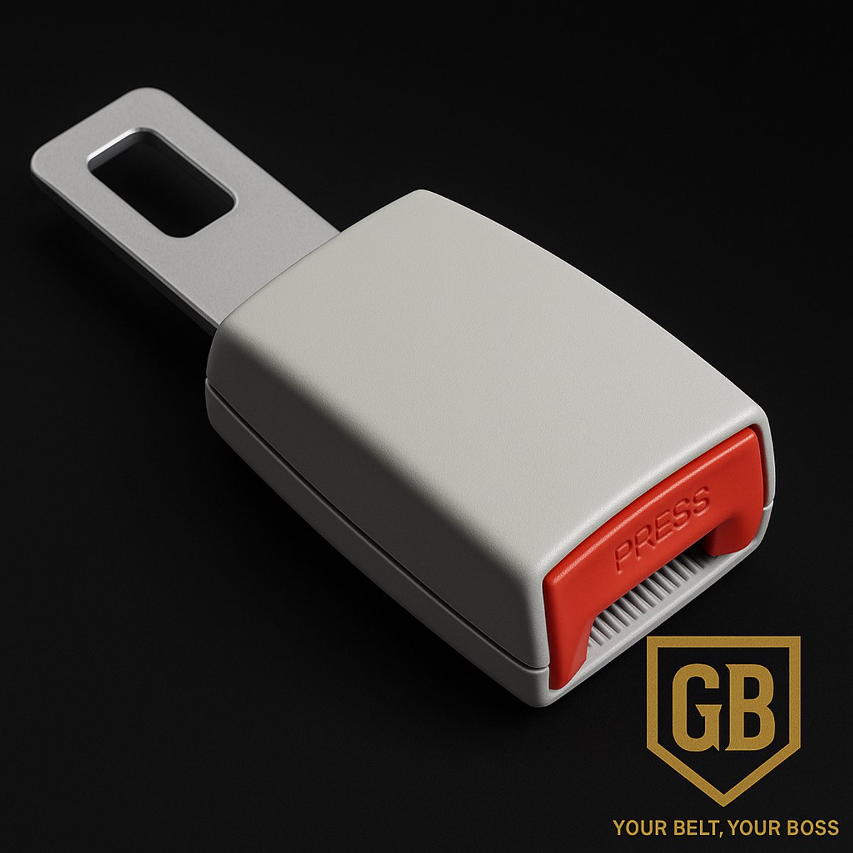 Auto gordelverlenger - Grijs - Auto gesp - Verlengstuk - Zwangerschapsgordel - Gordel Clip