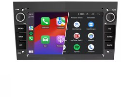 Carplay Autoradio voor Opel Corsa Astra Agila Vectra Combo Zafira | 2001 t/m 2013 | Apple Carplay en Android Auto | 6GB + 128GB | Android 15 | Denago | 2025 model | 2001 2002 2003 2004 2005 2006 2007 2009 2010 2011 2012 2013 | Bluetooth & Wifi