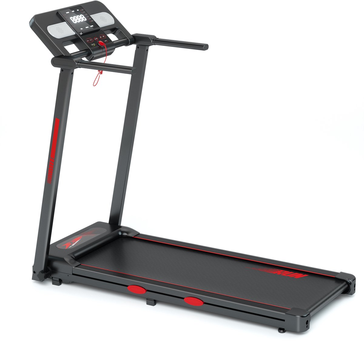 Y-RAIN Loopband - 2,5 pk Motor- Inklapbaar Loopband - 12 Programma's - 1-12 km/u - 3-in-1 - Walking Pad - Wandelband - Multifunctioneel display - Bluetooth.