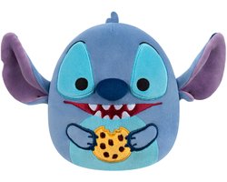 foto van Squishmallows - Disney - Stitch Eating Chocolate Chip Cookie - 25cm pluche