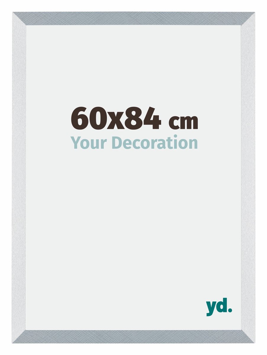 yd. Your Decoration - Fotolijst 60x84 cm - MDF - Aluminium Geborsteld - Mura