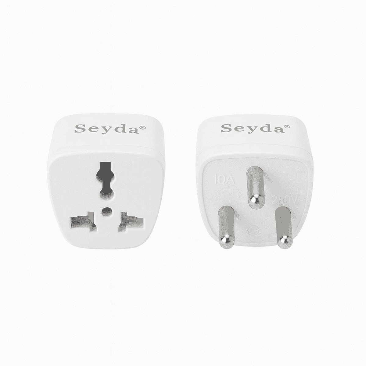 Bol.com Seyda® Reisstekker Wereldstekker - Type D - India - Sri Lanka - Nepal - Travel Adapter - 2 Stuks aanbieding