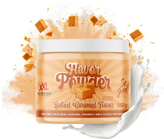 XXL Nutrition - Flavor Powder - Smaak Poeder - Salted Caramel - 250 gram
