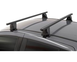 Dakdragers geschikt voor Porsche Cayenne II (92A) 2010-2017 Menabo Delta zwart