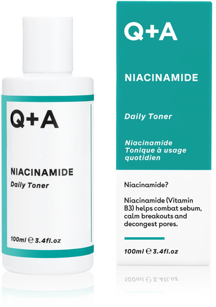 Q+A Niacinamide Daily Toner - 3 x 100 ml - Voordeelverpakking