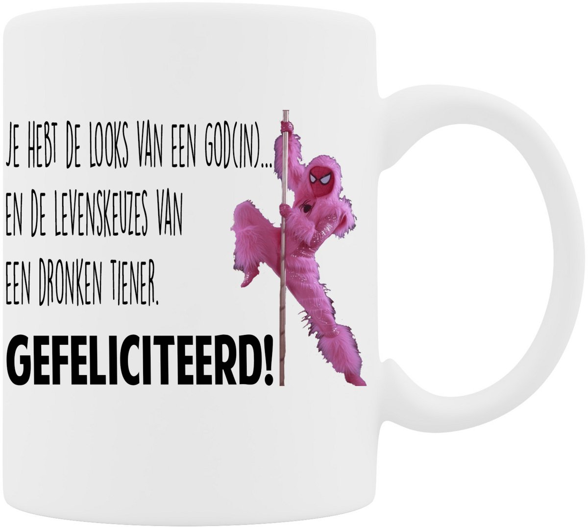Mok - Verjaardag Dronken Tiener - Het Ultieme Verjaardagscadeau