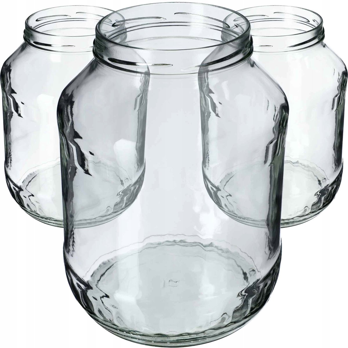 KADAX Pot 1,7 L Potten Pot voor Conserven Komkommers Tincturen Glas 12 stuks Fi 89