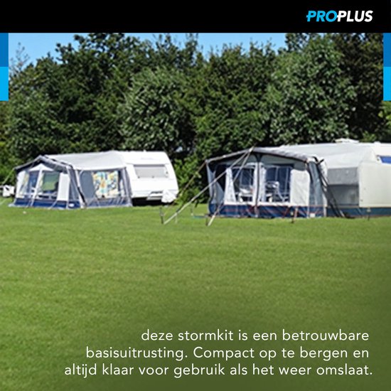 ProPlus Stormbandset - Verstelbaar - 12,5 meter - 5-delig van ProPlus — afbeelding 3