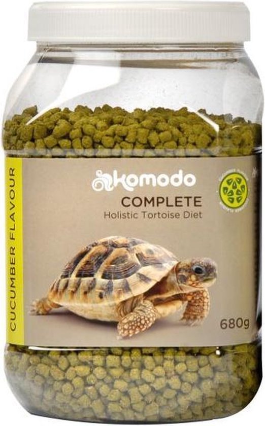 Komodo Schildpadvoer - Komkommer - 680 gr | DIERBENODIGDHEDEN | Wij