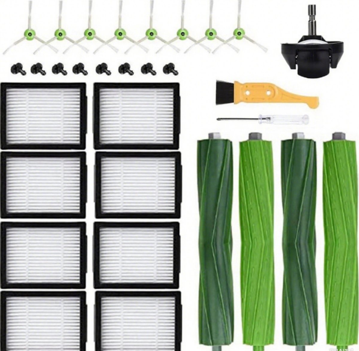 Reserveonderdelen geschikt voor iRobot Roomba E5 E6 i7 i7+ i3 i3+ i4 i4+ i6 i6+ j7 j7+